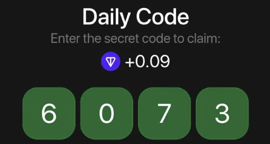TonHash Daily Secret Code 2 July 2025